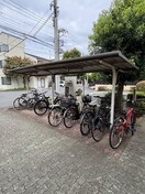 駐輪場 ドミールヤマノウチＢ棟
