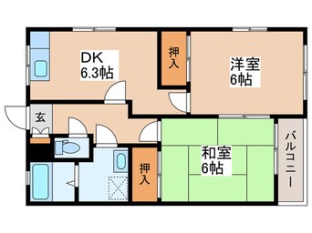 間取図 スプリングリッチ