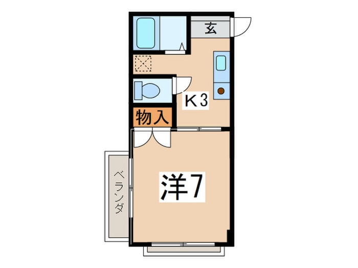 間取り図 南台グランドマンション