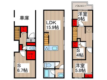 間取図 Ｋｏｌｅｔ千住大橋＃02