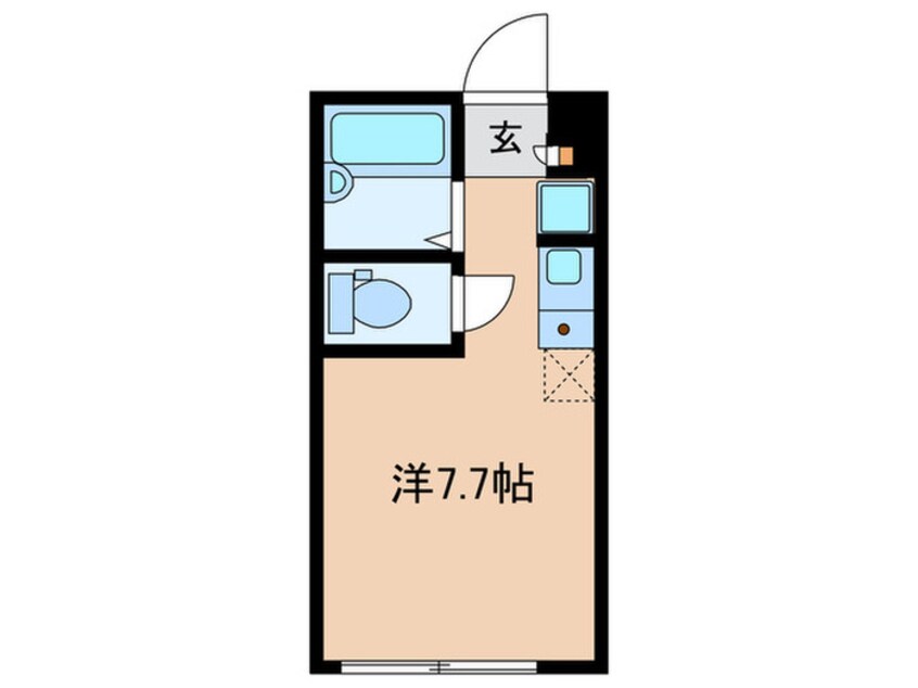 間取図 リブリ・ブリュネーゼ