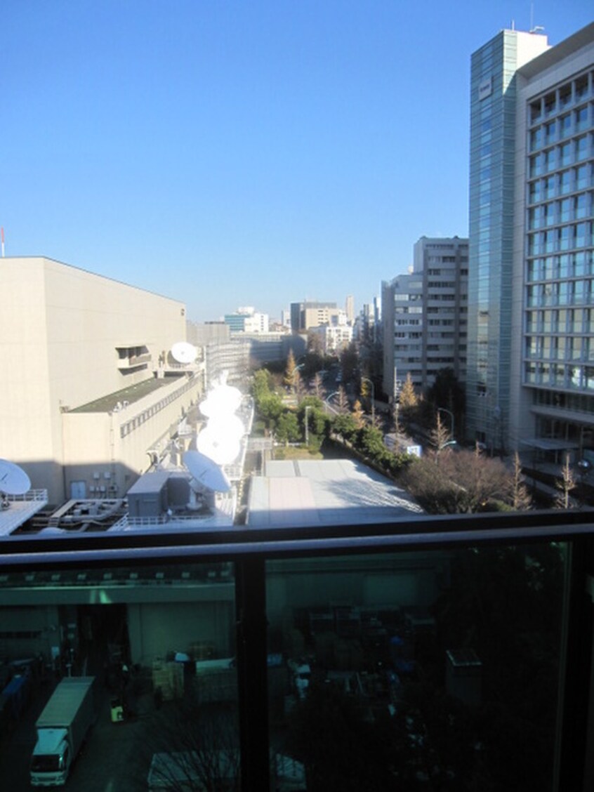 室内からの展望 パークアクシス渋谷神山町