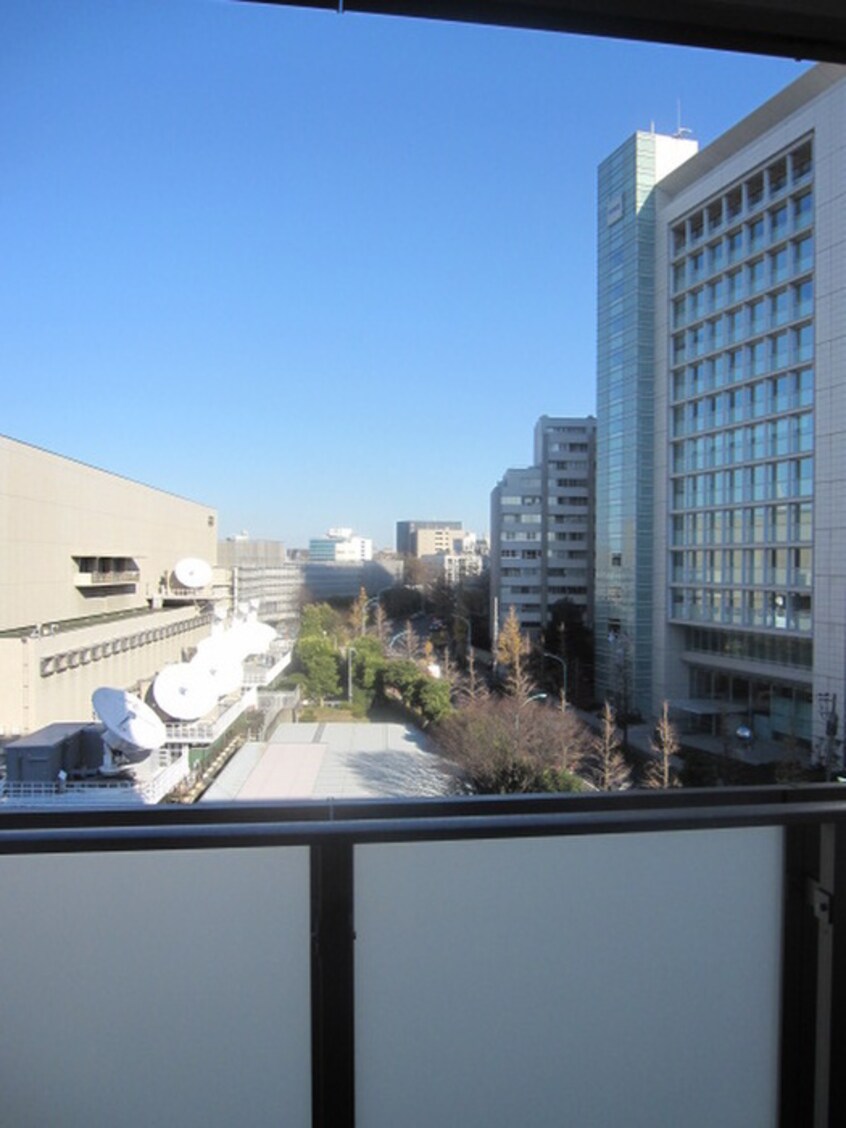 室内からの展望 パークアクシス渋谷神山町