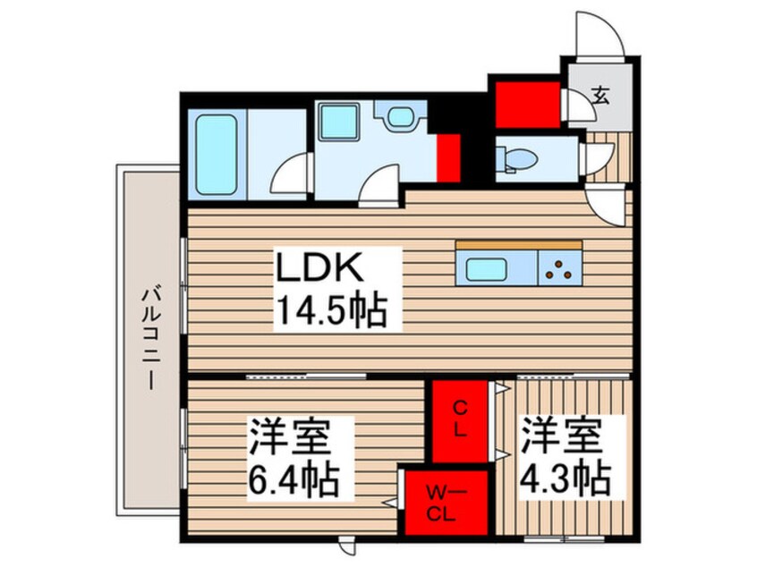 間取図 ゼフィール