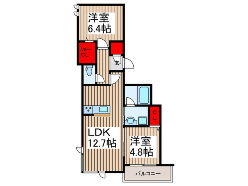 間取図 ゼフィール