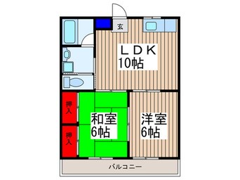 間取図 メゾンサイキ