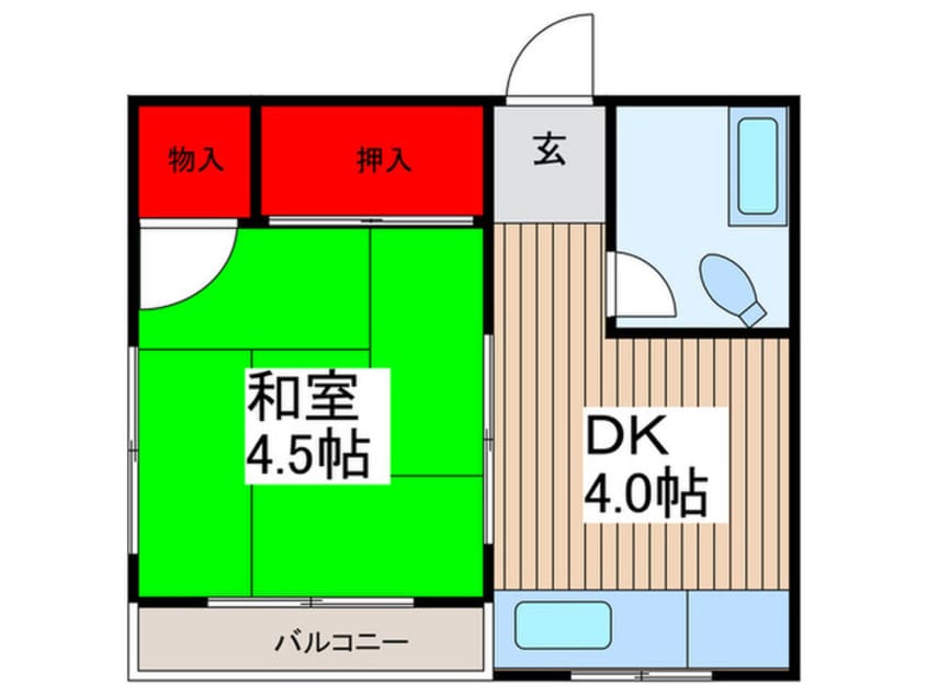 間取図 MMコーポ