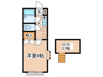 間取図 パレスピア堀之内