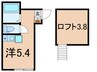 アーヴェル松見町 1Rの間取り