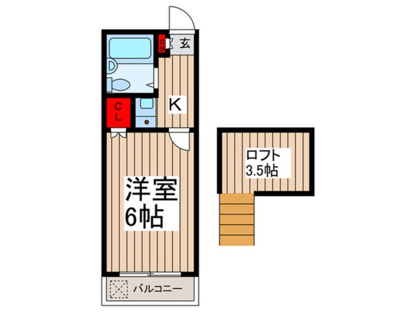 間取図 ゼフィランサス吉川