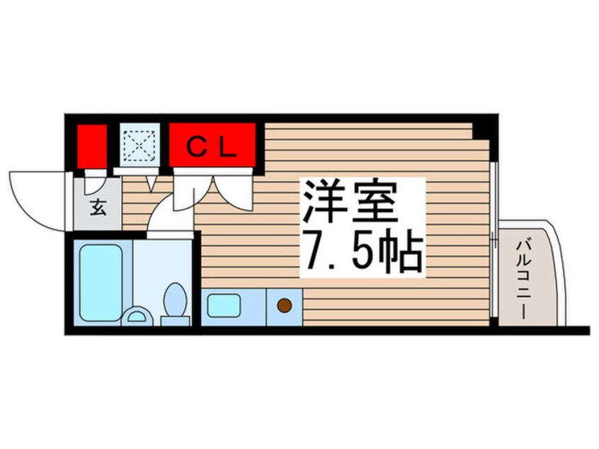 間取図 ハイホ－ム流山
