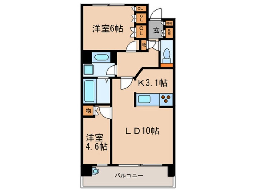 間取図 Park Homes成増ﾏ-ｸﾚｼﾞﾃﾞﾝｽ(125)