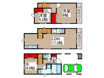 間取図 Ｋｏｌｅｔ千住大橋＃05