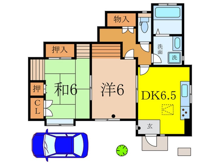 間取り図 南大泉２丁目住宅