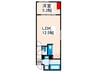 SOLASIAresidence西日暮里 1LDKの間取り