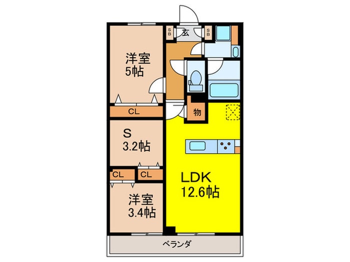 間取り図 テラス上石神井ウエスト