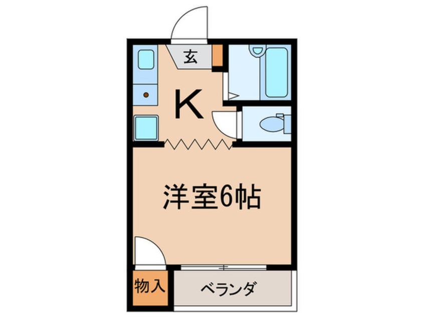 間取図 サンライズマツシタ