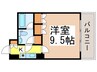 プラティ－ク清澄白河 1Kの間取り