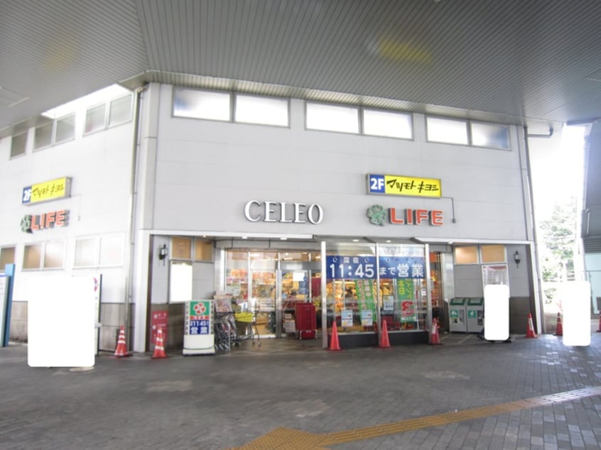 ライフ(スーパー)まで350m グリーンパレス