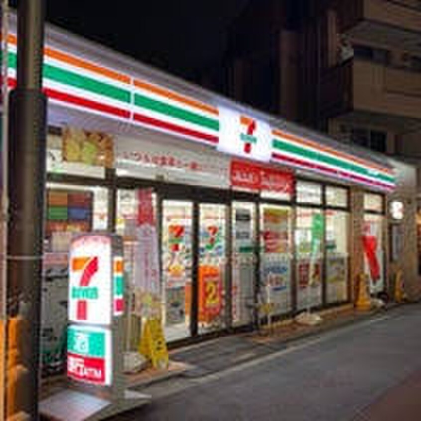 セブンイレブン不動前東口店(コンビニ)まで150m Green terrace 目黒不動前