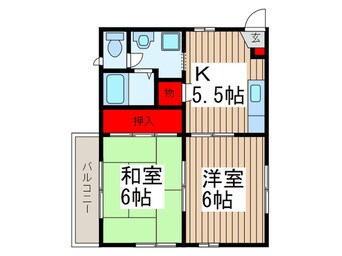 間取図 フレグランス根岸