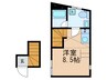 みらいえ高田馬場 1Rの間取り