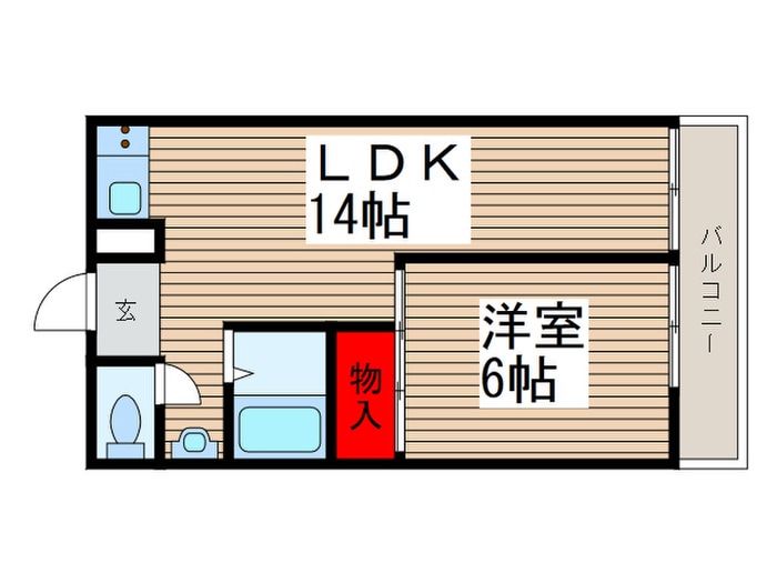 間取り図 キャッスルハイム