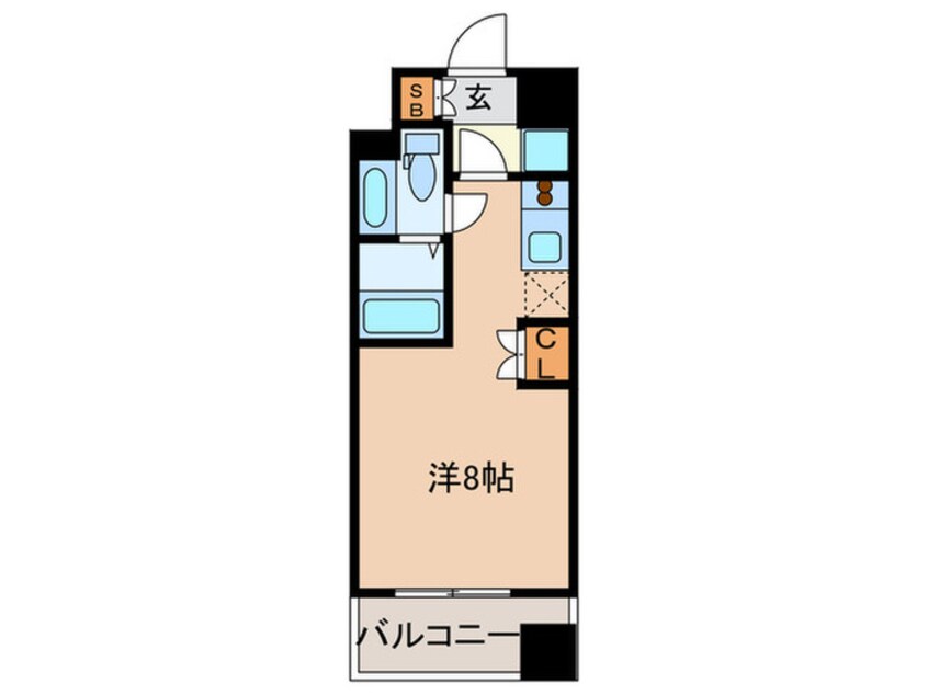 間取図 プライマル笹塚