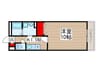アムールＭＩＹＡＭＡ 1Kの間取り