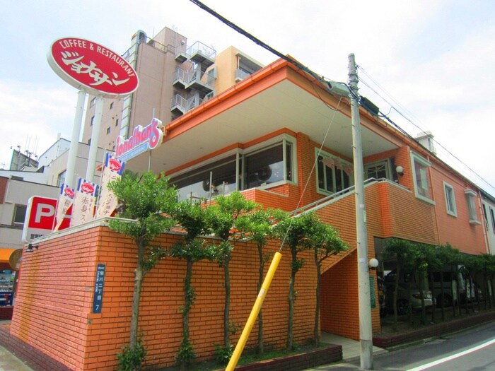 ジョナサン菊川店(その他飲食（ファミレスなど）)まで500m スカイラインパレス