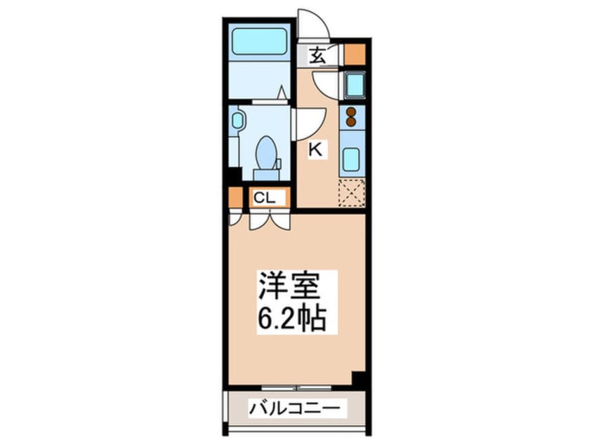 間取図 KDXレジデンス東新宿