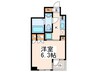 KDXレジデンス東新宿 1Kの間取り
