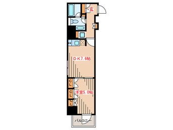 間取図 ザ・パークハビオ上野