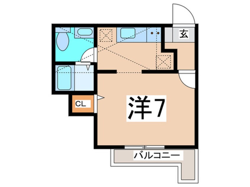 間取図 Green Lagoon 上山2丁目