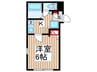 仮）グランクオール大和町 1Kの間取り
