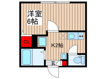 間取図 仮）グランクオール大和町