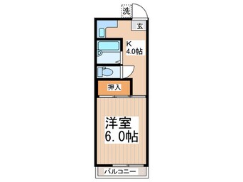 間取図 山口コーポ