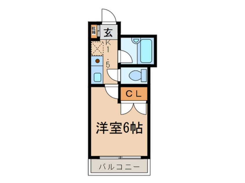 間取図 フローレスミヤタ