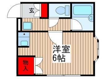 間取図 ロフティーフラワー2号館
