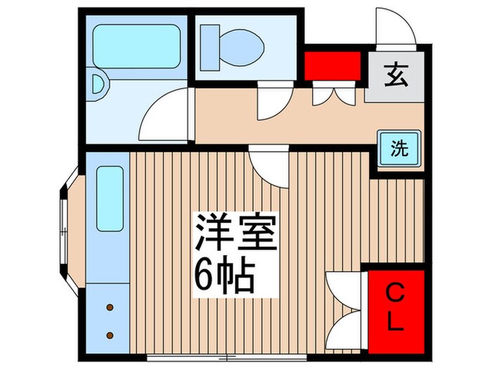 間取り図 ロフティーフラワー2号館