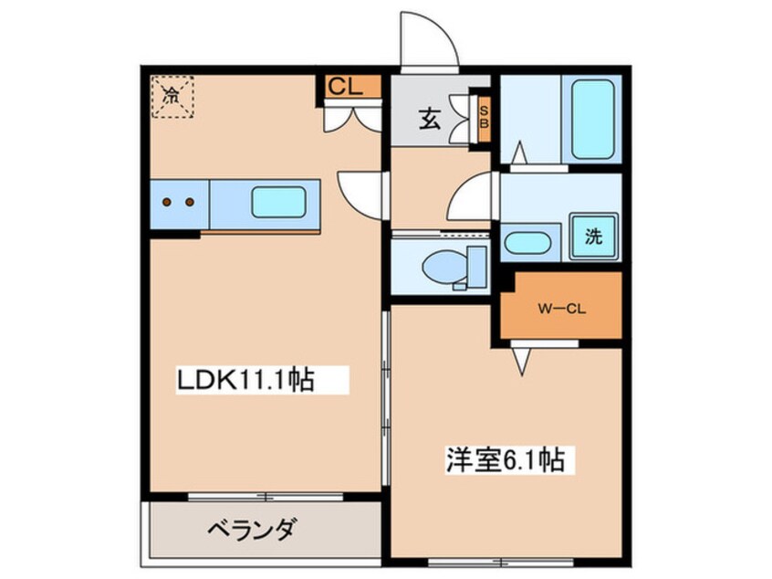 間取図 Ｆｏｒｅｓｔ　Ｍａｉｓｏｎ池袋