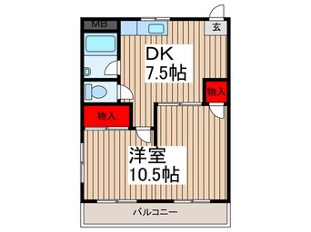 間取図 芝ハイツ