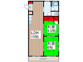 間取図 芝ハイツ