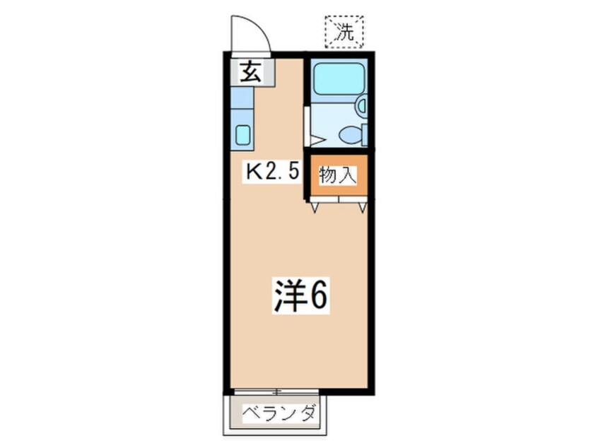 間取図 メゾン西横浜