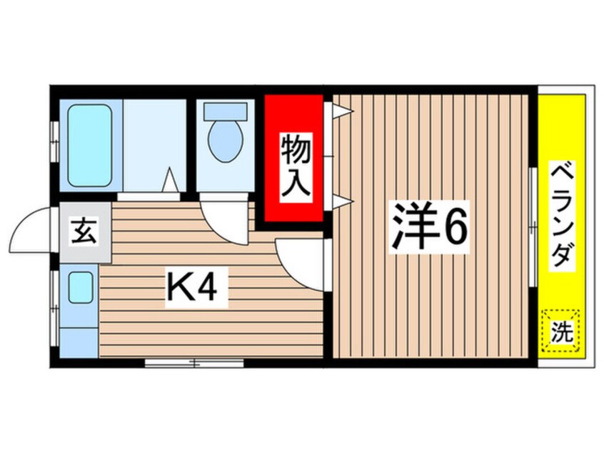 間取図 第二三幸ハイツ