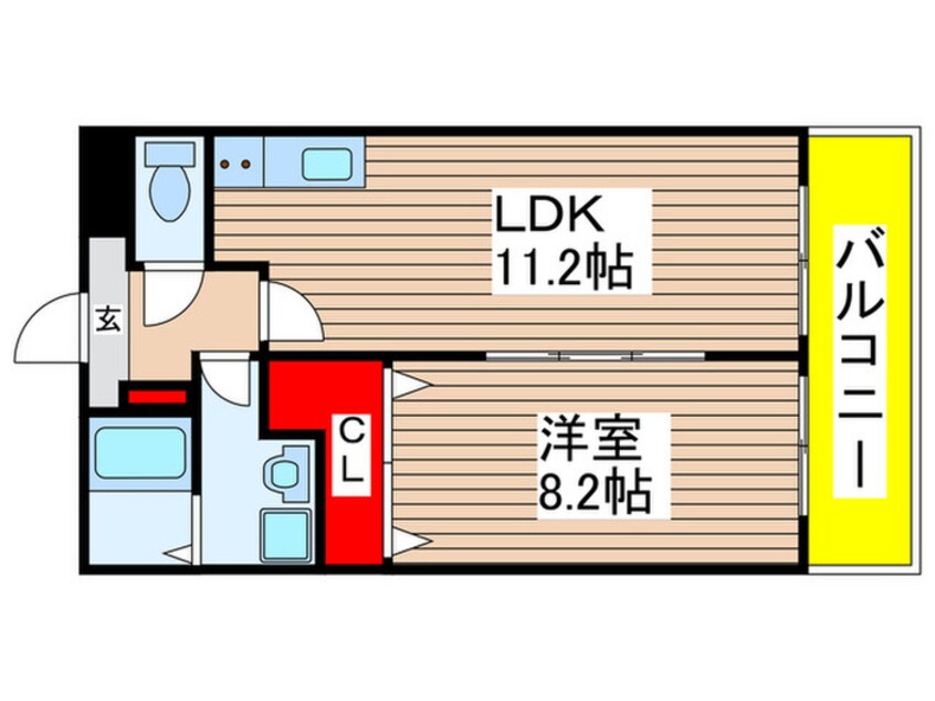 間取図 ソリス緑が丘