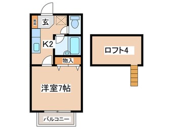 間取図 メゾン草薙　ＰＡＲＴ５