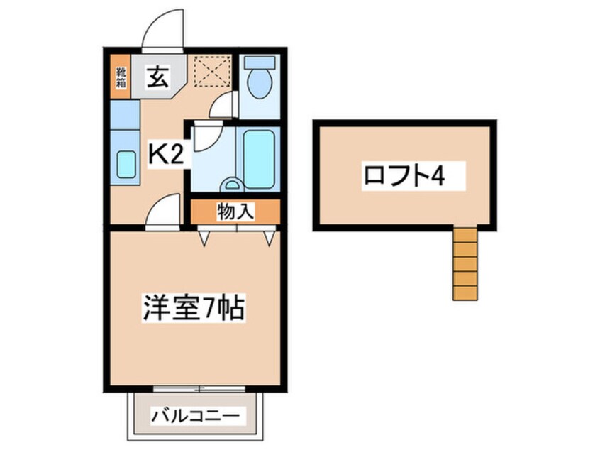 間取図 メゾン草薙　ＰＡＲＴ５