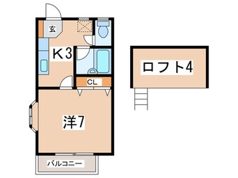 間取図 メゾン草薙　ＰＡＲＴ５