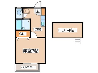 間取図 メゾン草薙　ＰＡＲＴ５